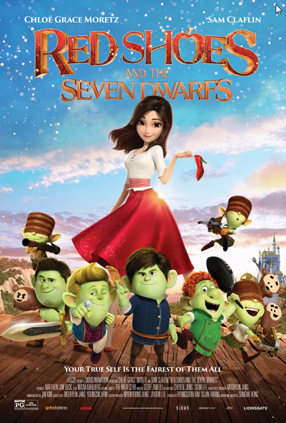 RED SHOES AND THE SEVEN DWARFS